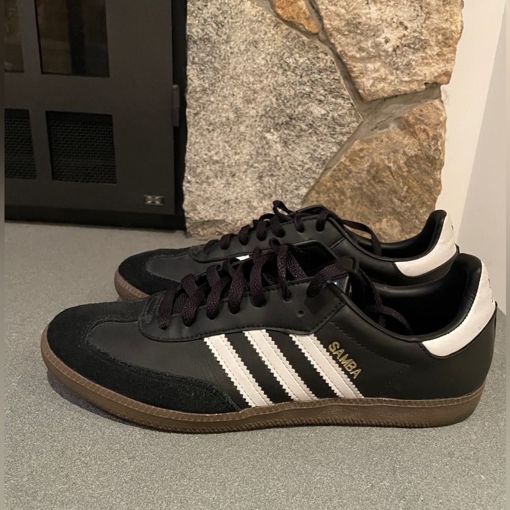 Adidas Samba Black and White Sneakers